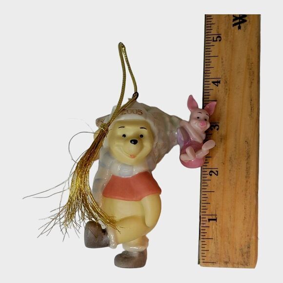 LENOX 2005 A Tree for Pooh and Piglet Christmas Tree Ornament 1st in Series - Picture 7 of 7